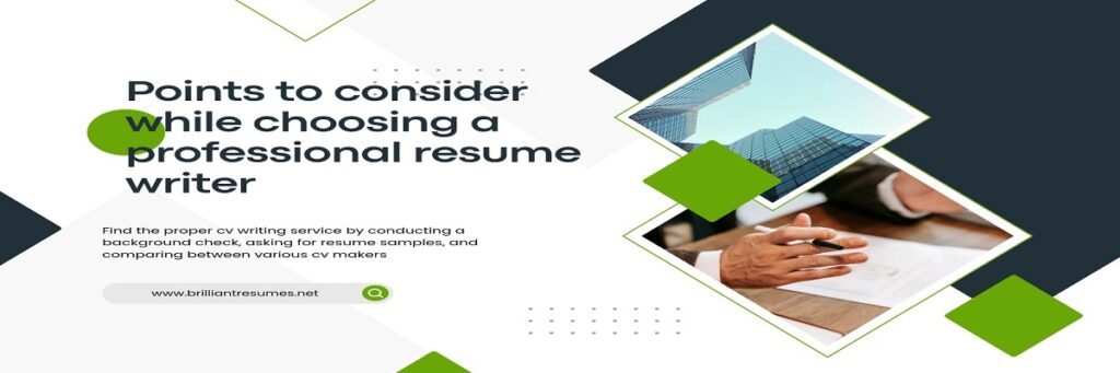 Points to Consider while Choosing a Professional CV Writing Service